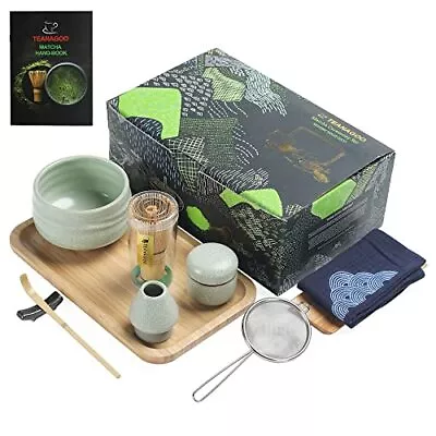 Japanese Tea Set Matcha Whisk Set Matcha Bowl Bamboo Matcha Whisk (Chasen) Sc... • $72.30