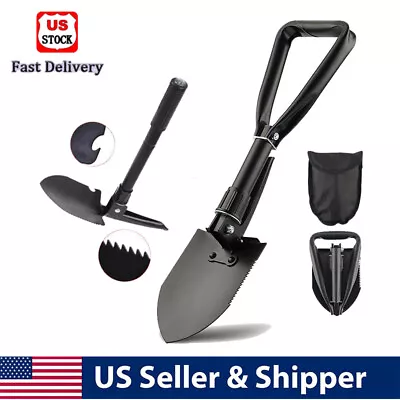 Folding Survival Shovel Military Style Entrenching Tool For Off Road Camping US • $12.99