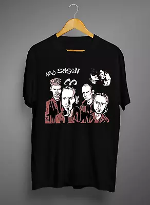 Mad Season Band Album Music Black Tee Unisex T-Shirt All Size S To 5XL CS0207 • $19.94