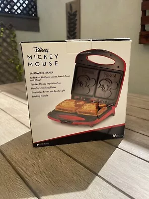 NEW Disney Mickey Mouse French Toast Hot Sandwich Maker DCM-51 600W • $29.99