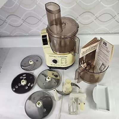 Vintage Moulinex Regal La Machine Bowl Type Food Processor V663-1-9 V663 • $59.37