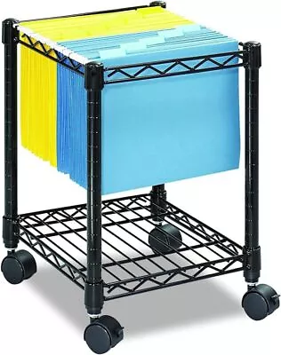 Compact Mobile File Cart Fits Letter And Legal-Size Hanging Folders • $55.11