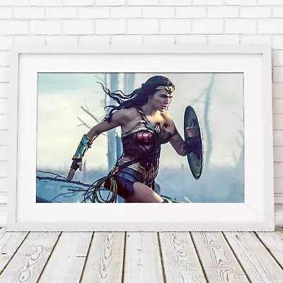 WONDER WOMAN - DC Comics Poster Picture Print Sizes A5 To A0 **FREE DELIVERY** • $19.95