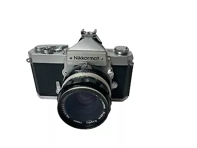 Nikkormat Ftn Camera With Nippon Kogaku 50mm Lens • $54.95