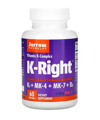 Jarrow Formulas K-Right 60 Soft Capsules • £41.86