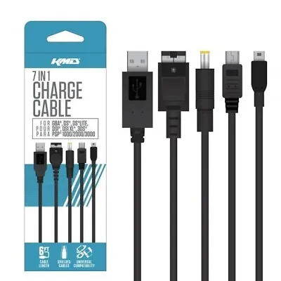 7-In-1 USB Charger Charging Cable For Nintendo 3DS 2DS XL DSi PSP NDS Lite GBA • $29