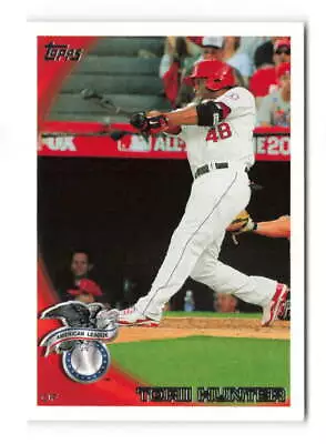 2010 Topps Update Torii Hunter  #US-73   Los Angeles Angels Baseball Card • $1.50