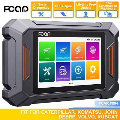 Heavy Duty Truck Scanner Diagnostic DPF Regen For Caterpillar John Deer Volvo • $499.99