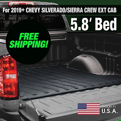$69.99 • Buy Bed Mat For 2019+ Chevy Silverado/Sierra 5.8' Bed FREE SHIPPING
