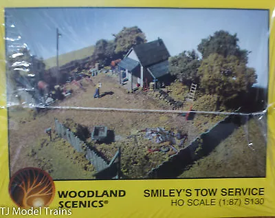 Woodland Scenics HO #130  -  Smiley's Tow Service (Kit Form)  • $78.81