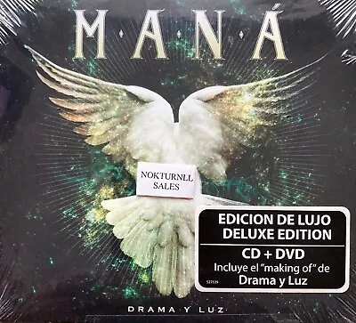 Mana - Drama Y Luz - CD + DVD - 2001 CD New Sealed • $14.49