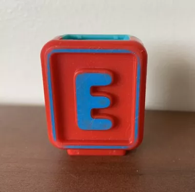 Vtech Replacement Letter “E/V” Block Sit To Stand Alphabet Train 2-Sided Blocks • $3.99