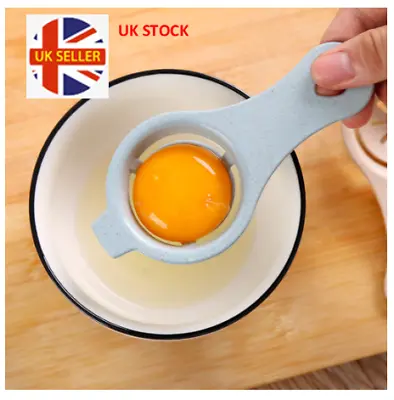 Egg Separator White Yolk Sifting Home Kitchen Chef Dining Cooking Gadget • £2.99
