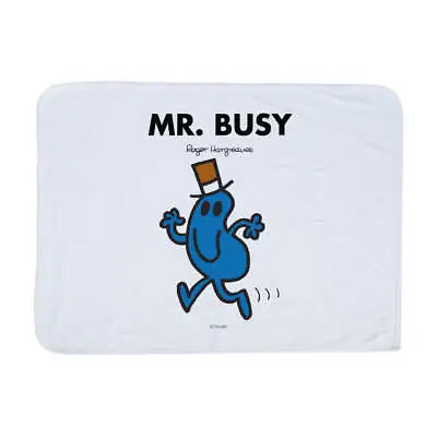 Mr. Busy Blanket Mr Men Home Cosy Soft Throw • £20