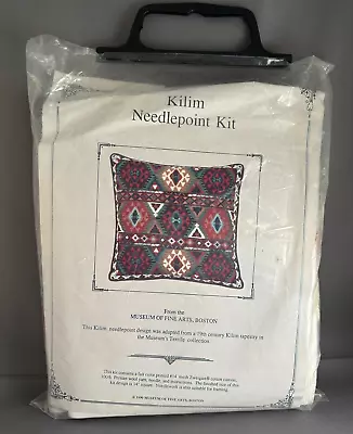 Museum Of Fine Arts Boston Kilim Needlepoint Kit 14 Inch Square New • $60