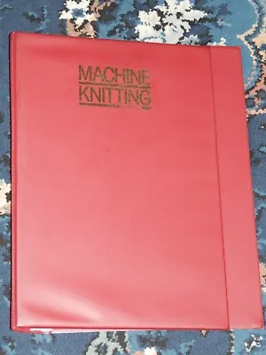 £4.50 • Buy Vintage Binder From Machine Knitting Monthly.  VGC 