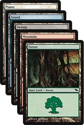 250 Shadowmoor Basic Land Bulk Lot MTG Magic Cards • $29.99