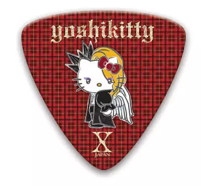 $1.29 • Buy X JAPAN Yoshiki × Sanrio Hello Kitty Collabo Yoshikitty Pick Red2 From Japan