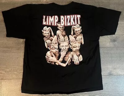 Vintage Limp Bizkit Tee Parking Lot Shirt Nu Metal Hip Hop Fred Durst RARE 90’s • $179.99