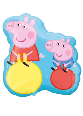 £12.49 • Buy Peppa Pig And George Shape Uninflated Helium Balloon