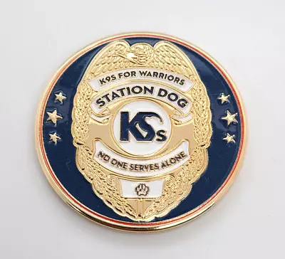 K9s For Warrior Station Dog 1.75  Challenge Coin • $26.96