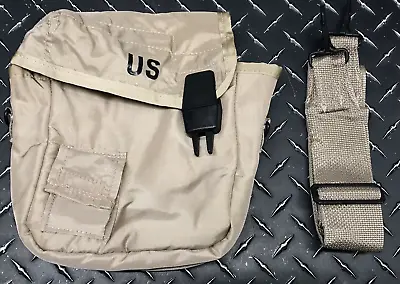 Desert 2 Quart Canteen Cover W Sling ALICE USGI NOS From Factory Military Case • $19.95