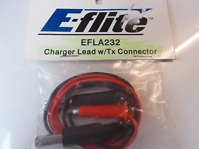 E-flight Efla232 Charger Lead W / Tx Connector  • £3.99