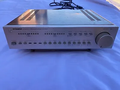 1979 Rare Mitsubishi M-P01 Stereo Preamplifier  - Tested See The YouTube Video - • $250