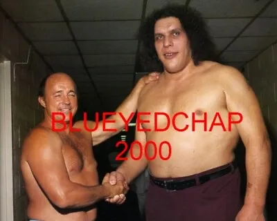 Verne Gagne & Andre The Giant Wrestler 8 X10 Wrestling Photo Awa • $9.99