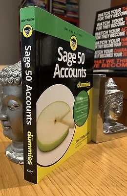 Sage 50 Accounts For Dummies By Jane E. Kelly 💰*Very Good*💰 - [PB/2016] • £6.97