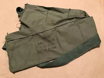 Vietnam Era M193 Cartridge Bandoleer 1974 Dated • $12