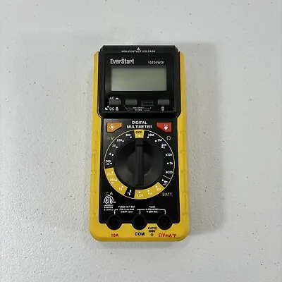 EverStart 10709WDI Digital Multimeter Tested Working • $19.95