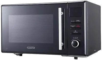 Delonghi 900W Enamel Cavity Solo Food Reheat Defrost Microwave Oven AM9 Z58 • £84.95