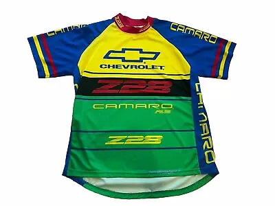 🔥GM Chevrolet Camaro Z28 Team Biking Cycling World Jersey - Mens X-Large XL🔥 • $75
