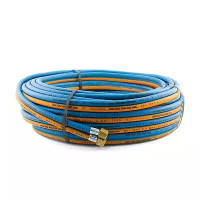 Trelleborg 20 Metre Oxy / LPG Twin Hose - 5/8 UNF Fittings - Made In France  • $159.99