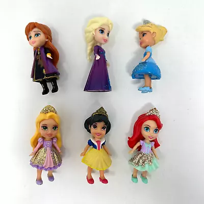 Disney Princess Mini Doll Toddler Miniature Figures LOT Of 6 • $15.99