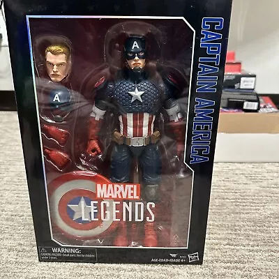 Marvel Legends Captain America 12  Action Figure NEW SEALED Hasbro 2015 Avengers • $40