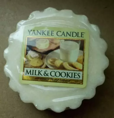 Yankee Candle Usa Deerfield Retired Wax Tart - Milk & Cookies • £2.25