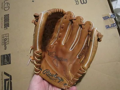 RAWLINGS  YOUTH  BASEBALL GLOVE - RBG 36JR -  MARK McGWIRE  MODEL -  LEATHER  • $16.95