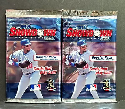 2x  MLB SHOWDOWN 2001 Booster Pack Factory Sealed • $36.99