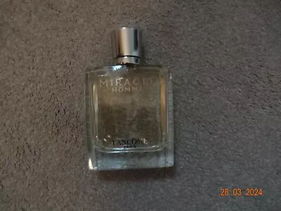 Miracle Homme Lancome Eau De Toilette 50ml • £60