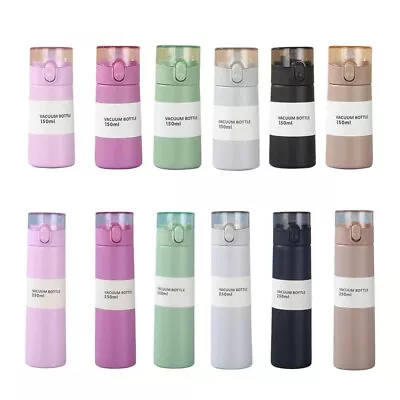 150/250ml Mini Flask Thermos Coffee Cup Vacuum Insulated Tea Bottle Water Mug✔ • £8.58