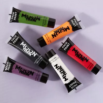 Moon Terror Halloween Face Paint Body Make Up Stage Fancy Dress Christmas 12ml • £3.99