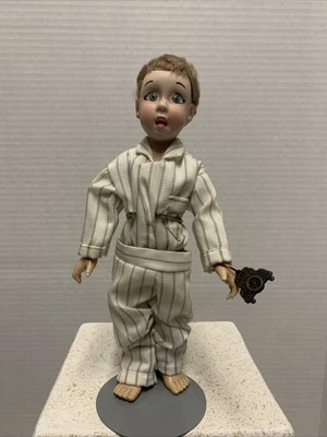 $14.99 • Buy Vintage 1979 Norman Rockwell Rumbleseat Character Doll  Davey  Limited Edition