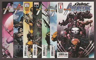 Savage AVENGERS #1-7 (2019) HIGH Grade Run Of 7 Issues (9.4 - 9.8) • £16.21