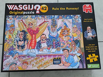 Wasgij Original 42 Rule The Runway! Jigsaw Puzzle (1000 Pieces) • £2