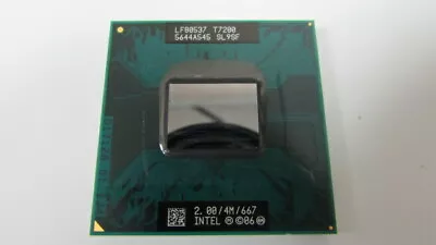 Intel Core 2 Duo T7200 2.0GHz 4M 667FSB SL9SF Processor CPU - USA Seller  • $17.99