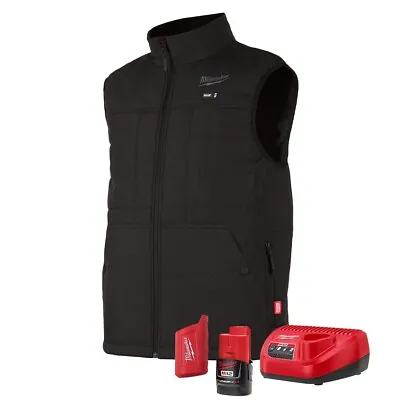 Milwaukee 305B-212X M12 Heated Axis Vest Kit (Black) 2X-Large • $180