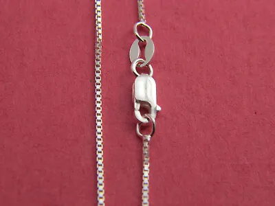 Solid 925 Sterling Silver Box Chain Necklace 1.5mm2mm3.8mm • $22.99