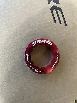 SRAM PG-970 DH Cassette Lockring Red • $19